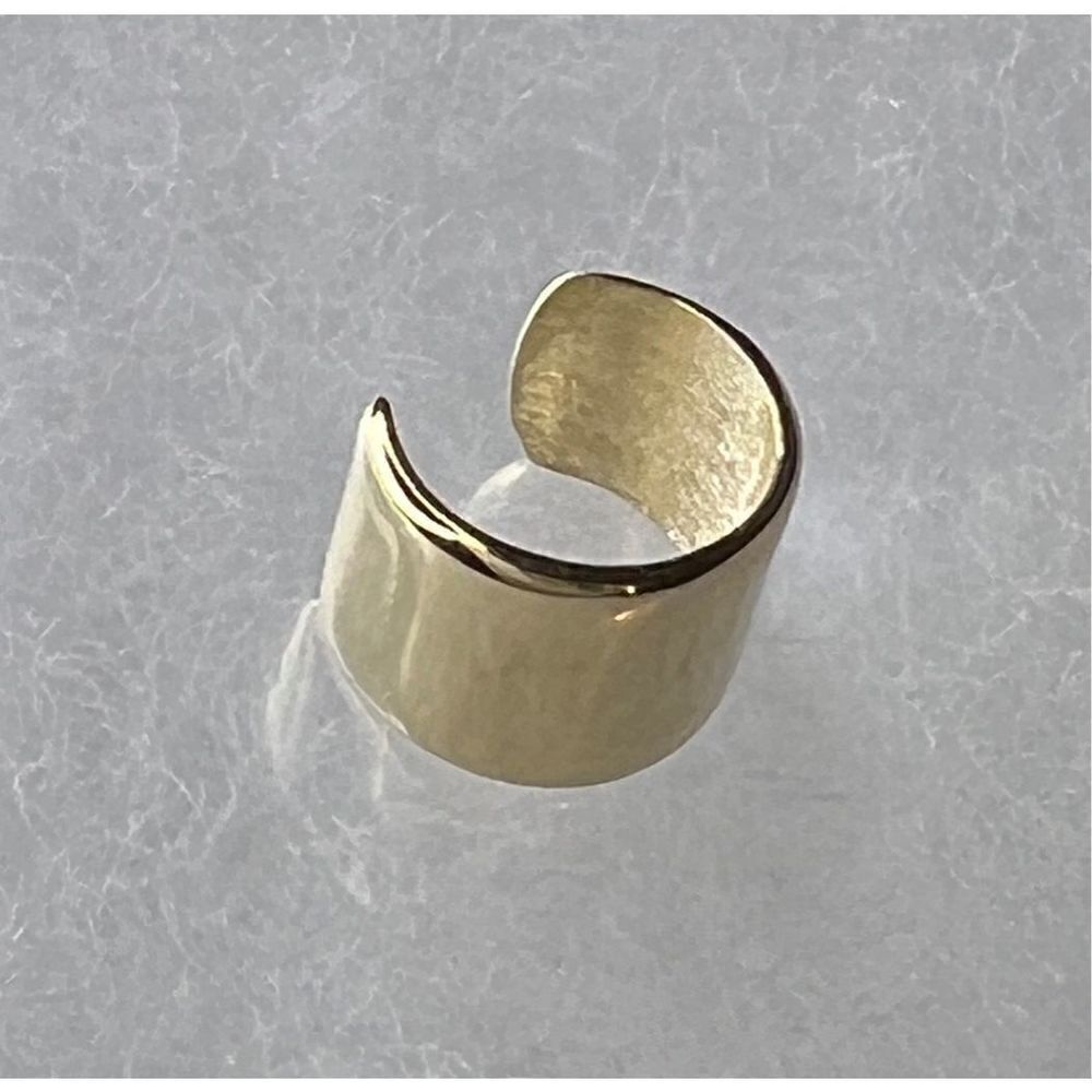 14k Gold Single Ear Cuff - Picture 8 of 14